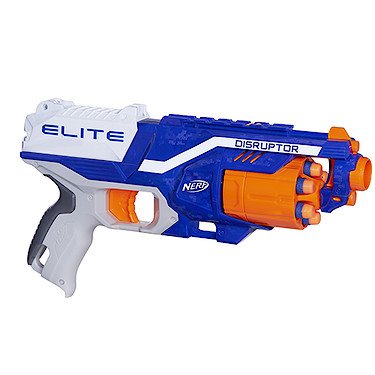 Pistolas Mega Nerf Balas Incluídas Azul, Brinquedo Nerf Usado 49272840