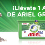 Sorteo de un año gratis de productos Ariel
